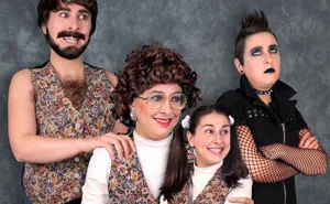 I Turn Myself Into 4 Pretend Family Members To Send Awkward Holiday Cards To My Actual Family