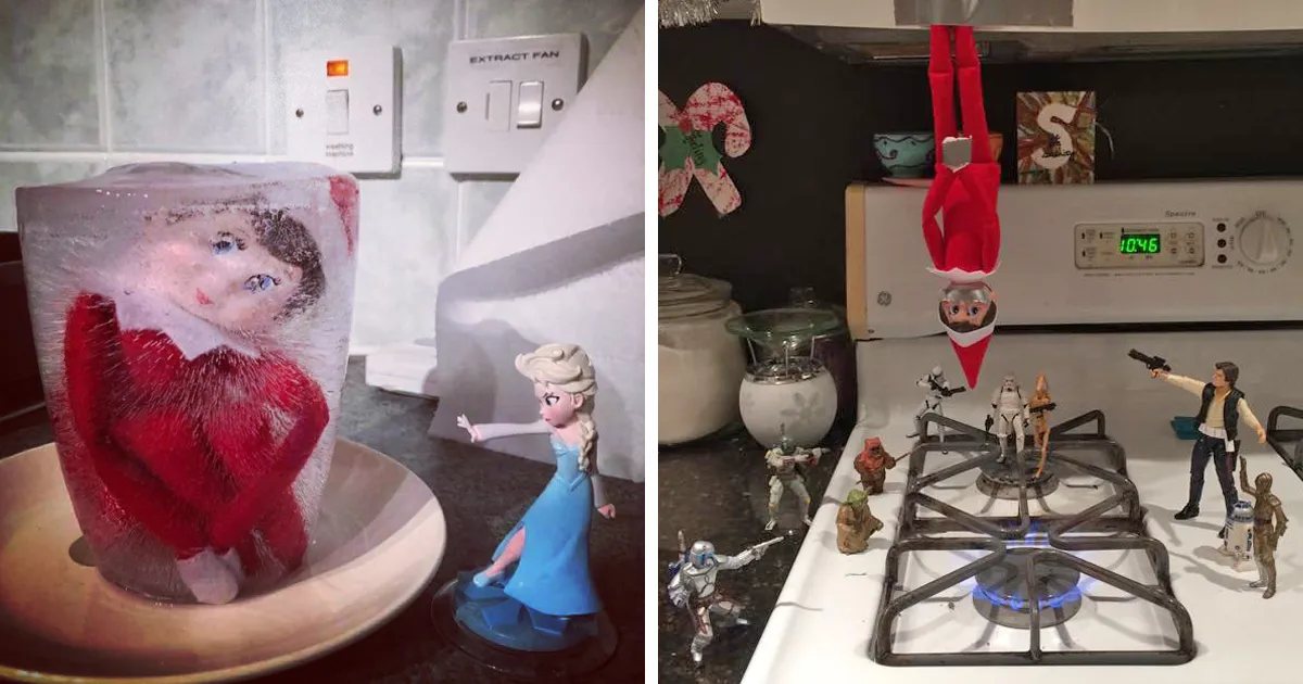 90 Elf On The Shelf Ideas That Take Mischief To The Next Level (20 New)