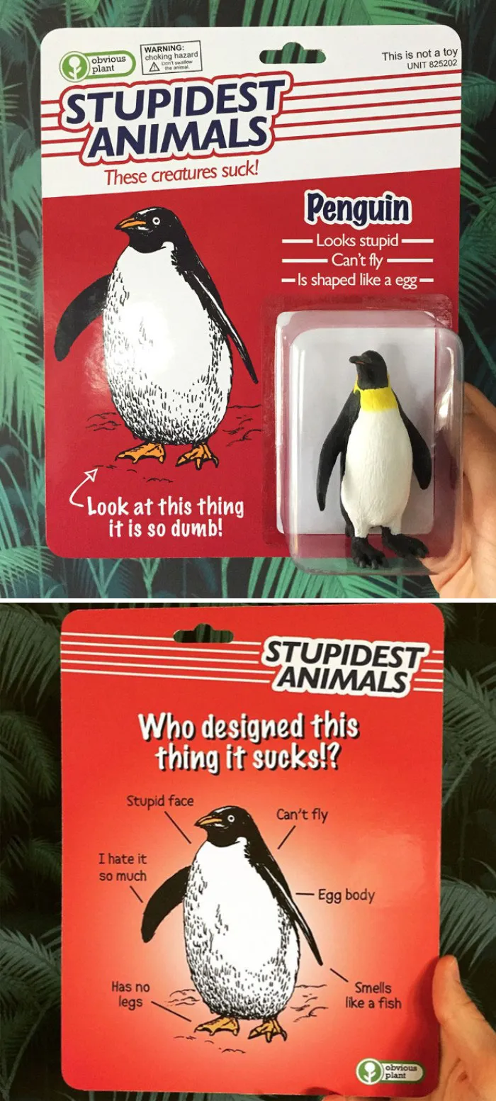 27 Hilarious Fake Christmas Gifts That 'Obvious Plant' Planted In Stores