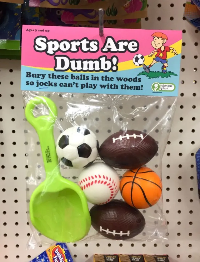 27 Hilarious Fake Christmas Gifts That 'Obvious Plant' Planted In Stores