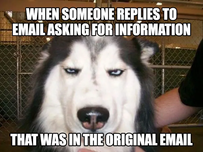 One Email Too Many