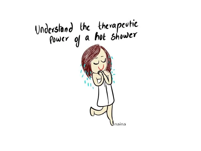 Therapy At Home Is Hot Shower