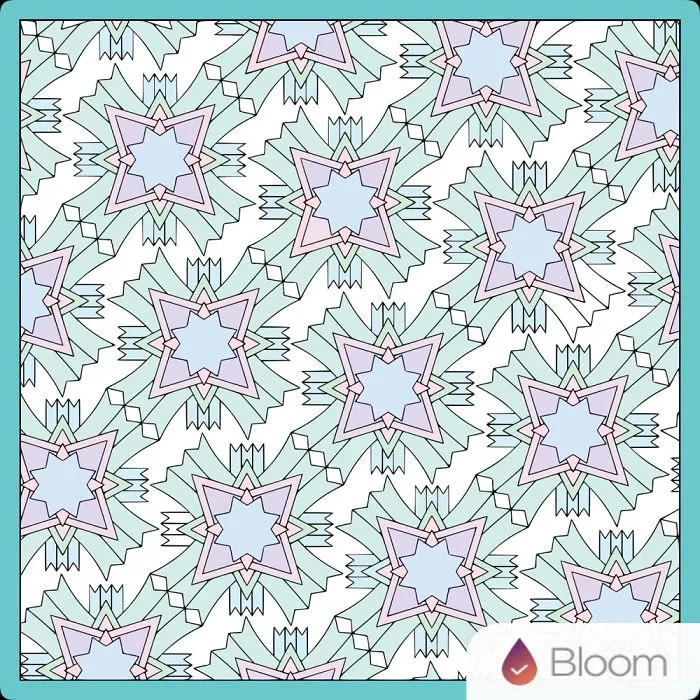 Pastel Flowers (Shapes)