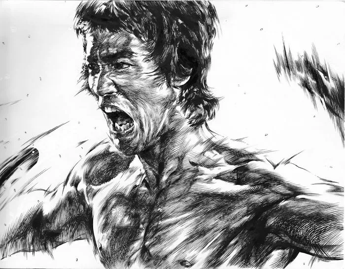 Daily Drawing Bruce Lee