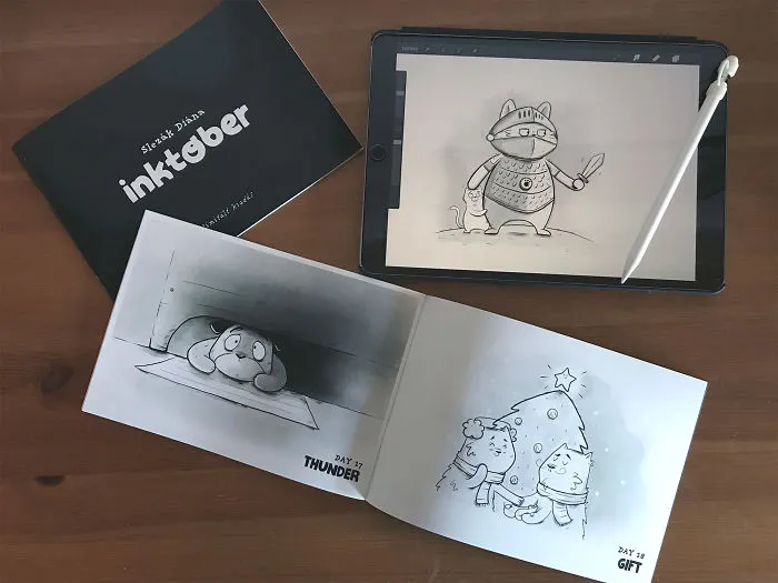 500 Kgs Of Dog Food Successfully Donated From Inktober Drawings