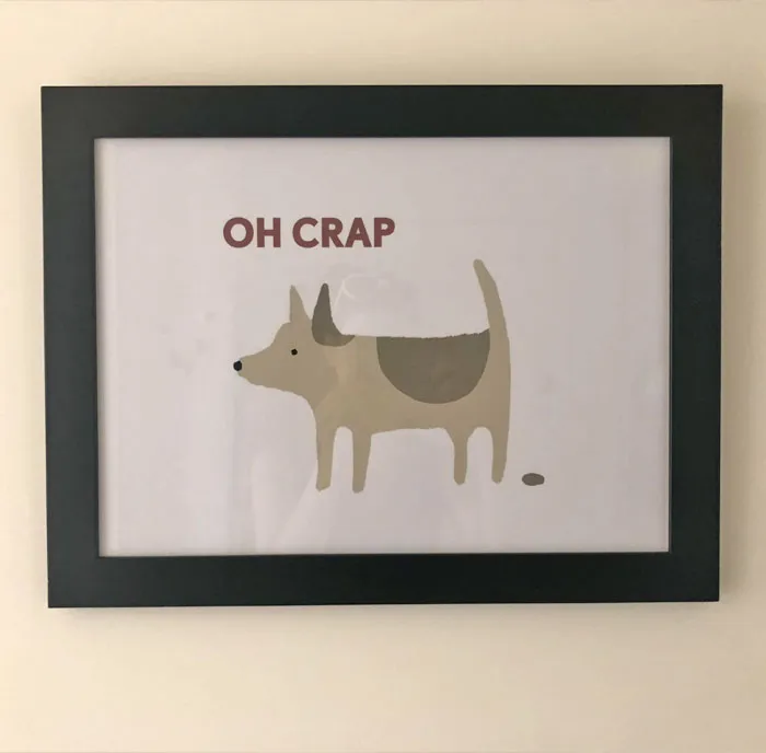 3 Libras y lo voy a poner en el cuarto de baño