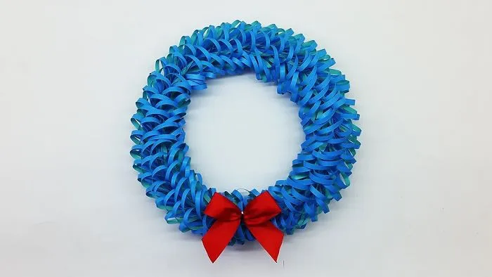 Diy Paper Christmas Wreath | Decoration Ideas For Upcoming Christmas