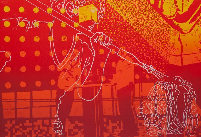 "Viscosity" Print Austin 2019