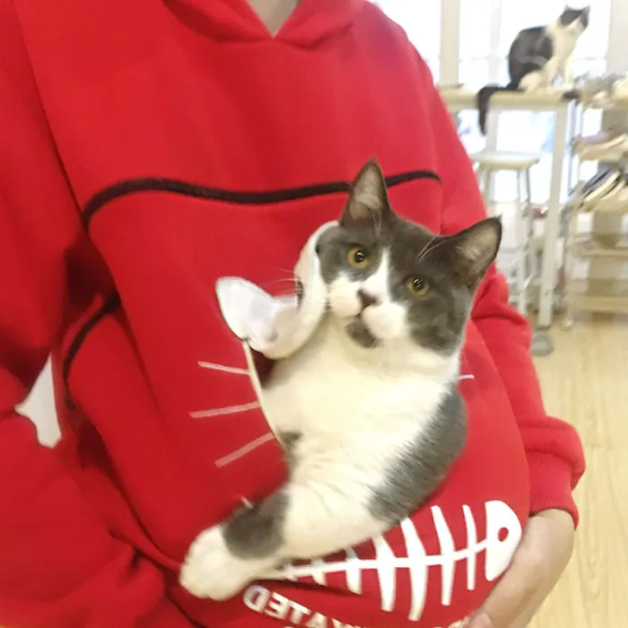 Hurray! After Seeing Bored Panda Video With Cat Pocket Hoodie I Finally Found It!