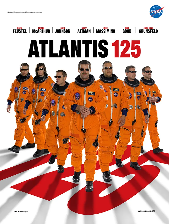 Resulta que la NASA hace posters para cada misión espacial, y son tan raros como divertidos