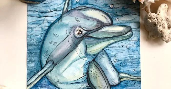 I Use Watercolor And A Black Pen To Create Illustrations That Inspire People To See The Beauty Of Nature