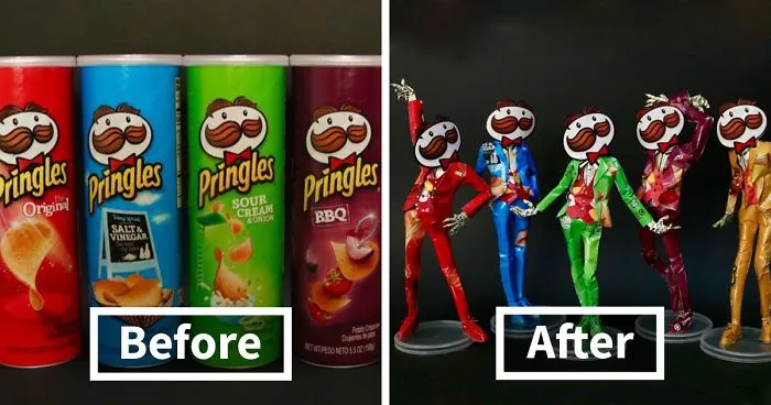 Japanese Artist Turns Product Packaging Into Amazing Art (12 Pics)