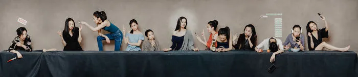I Parodied "The Last Supper" Of Leonardo Da Vinci