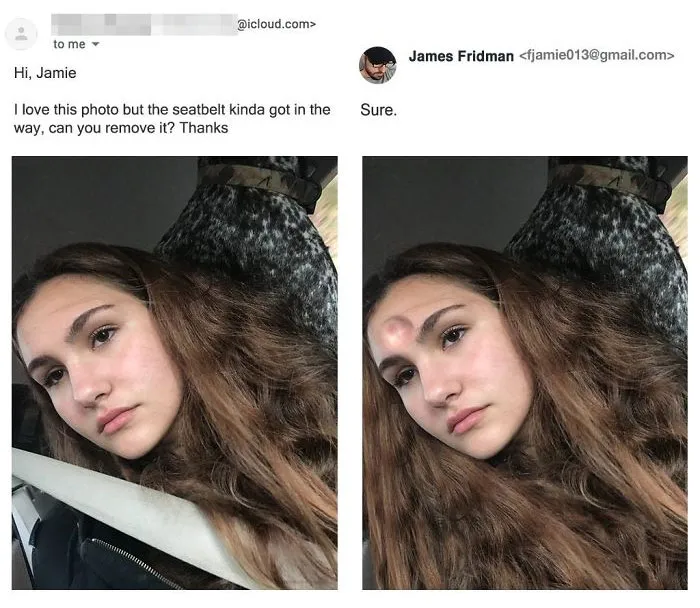 Photoshop Troll Who Takes Photo Requests Too Literally Strikes Again, And The Result Is Hilarious (17 New Pics)