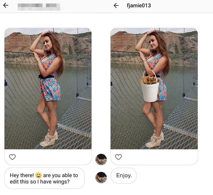 Photoshop Troll Who Takes Photo Requests Too Literally Strikes Again, And The Result Is Hilarious (17 New Pics)