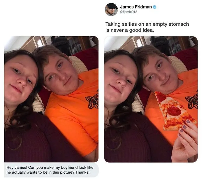 Photoshop Troll Who Takes Photo Requests Too Literally Strikes Again, And The Result Is Hilarious (17 New Pics)