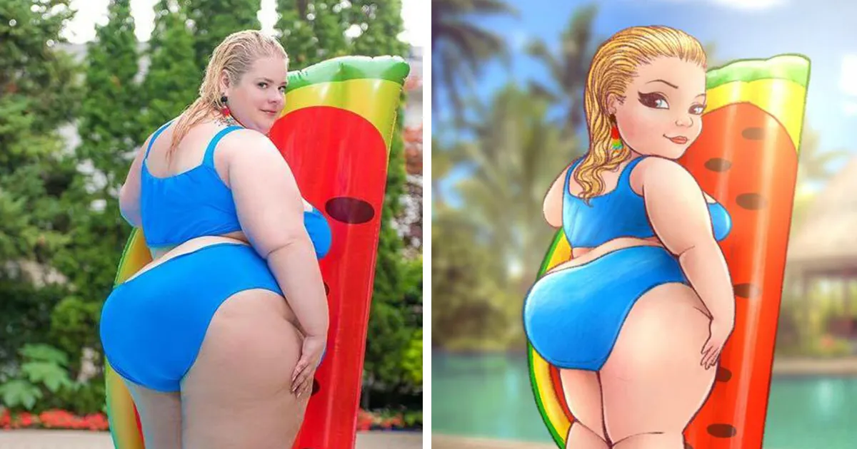Cansado de los prejuicios contra las mujeres de talla grande, este artista las convirtió en arte