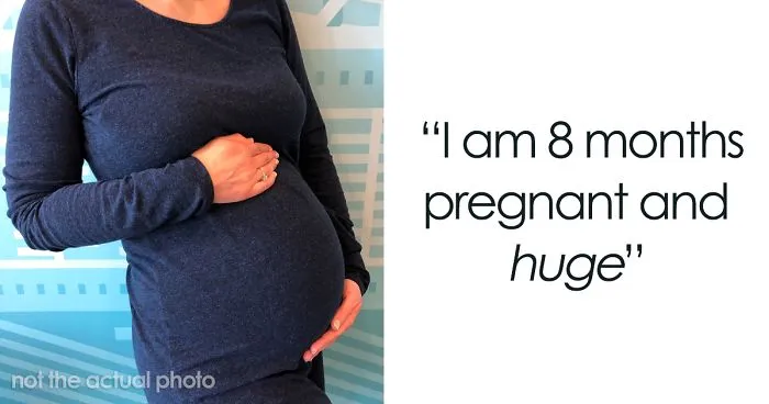 This Pregnant Woman Had A Hilarious Clothing Fail Because She Couldn’t See Her Legs Past Her Stomach