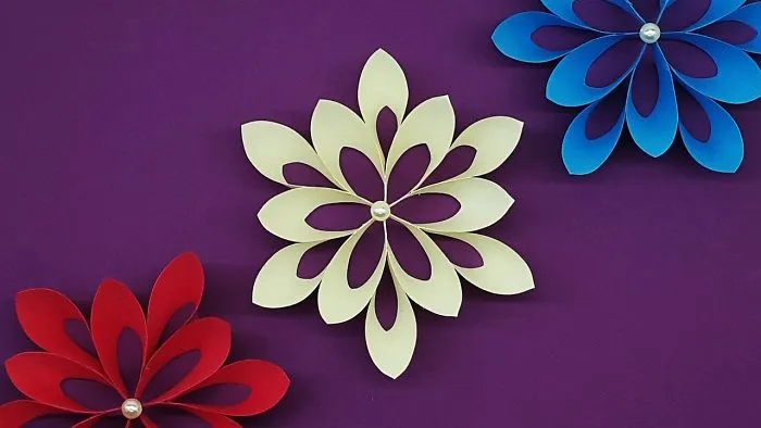 Beautiful 3d Christmas Snowflakes | Diy Christmas Tree Ornaments