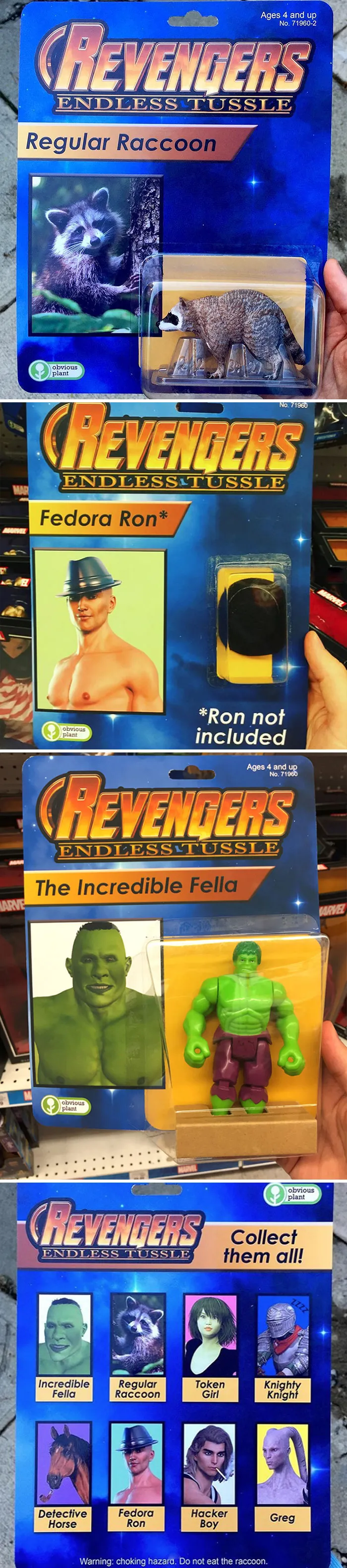 27 Hilarious Fake Christmas Gifts That 'Obvious Plant' Planted In Stores