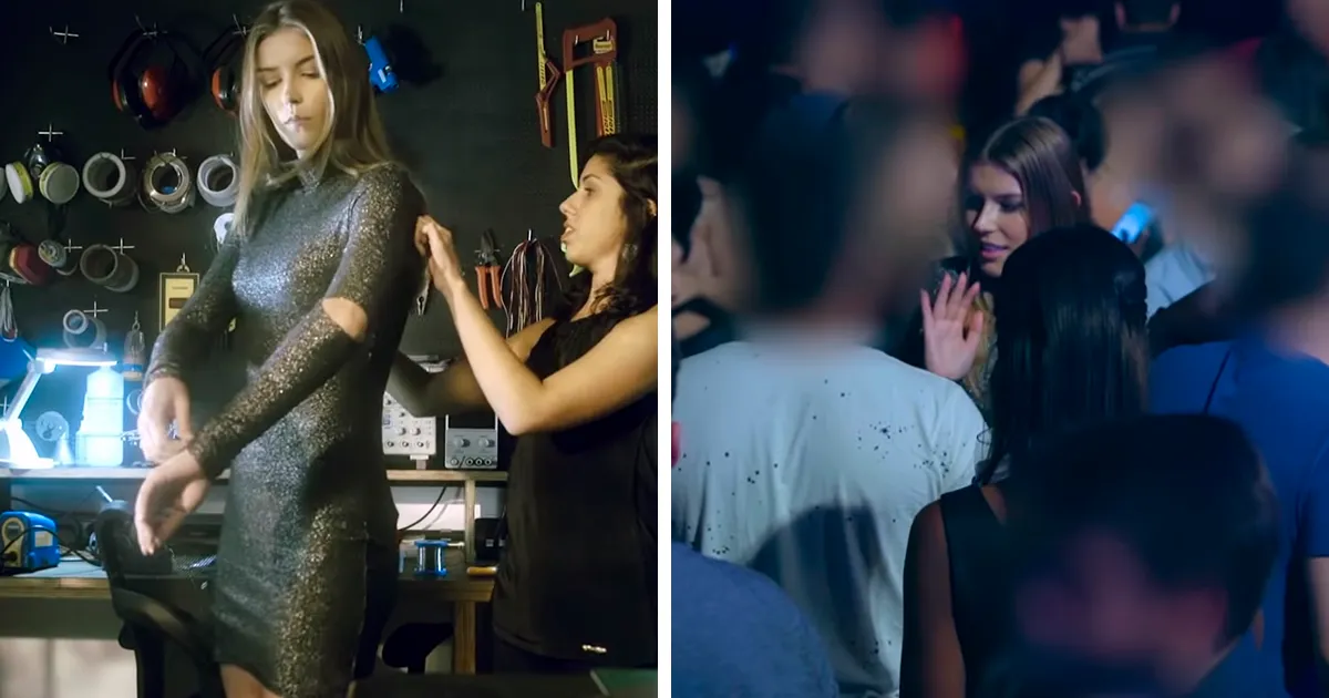 Este vestido muestra con qué frecuencia son tocadas las mujeres sin su consentimiento