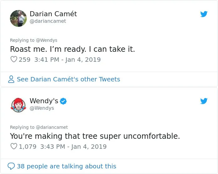 35 Times People And Companies Regretted Asking Wendy's To Roast Them (New Tweets)