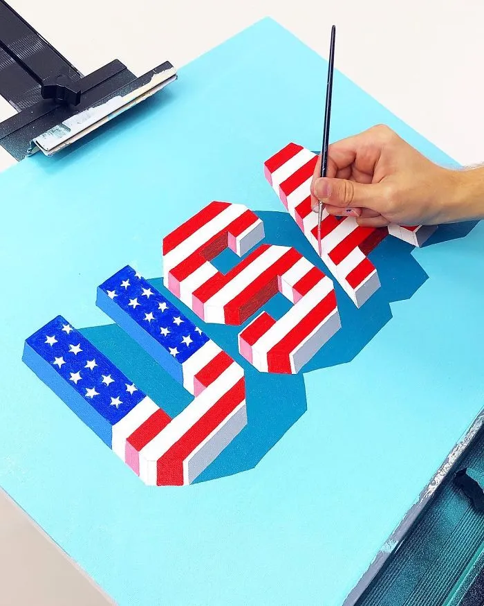 Artist Uses Lettering Technique To Recreate Modern Logos With Stunning 3D Effects