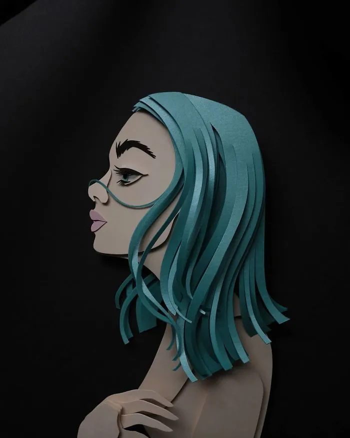 Artist Shows Off His Incredible Paper Work Skills By Recreating Famous Pop Culture Characters