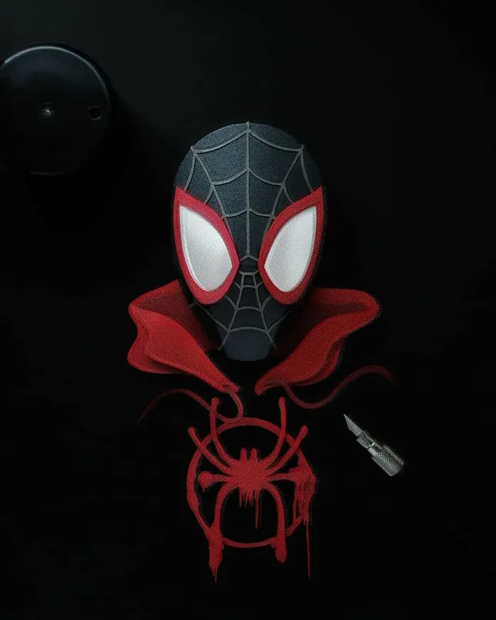 Artist Shows Off His Incredible Paper Work Skills By Recreating Famous Pop Culture Characters