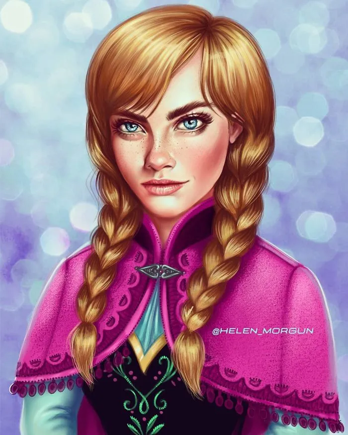 Cara Delevingne como Anna