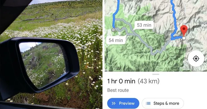 Guy Tries To Take A 15 Min 'Shortcut' Suggested By Google Maps, Gets A Lesson And A Trip Of A Lifetime