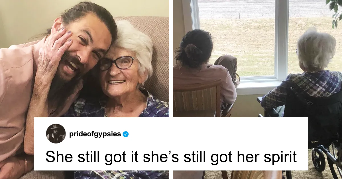 Jason Momoa Went Back Home To Visit His Grandma, And The Photos Melted People's Hearts