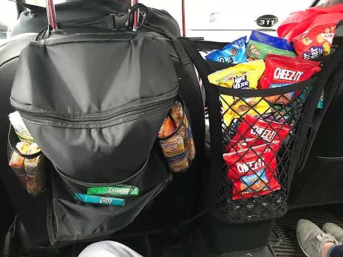 My Uber Driver In Chicago Had Snacks That You Were Free To Take