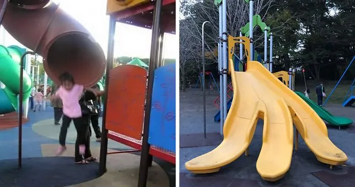30 Hilariously Inappropriate Playground Design Fails That Are Hard To Believe Were Approved