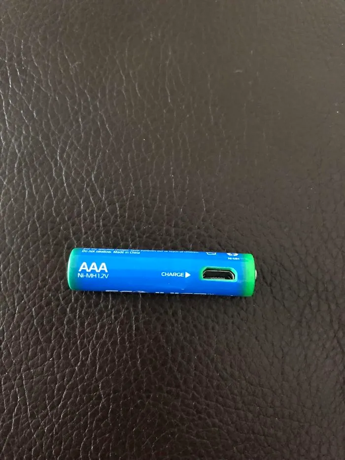 You Can Charge This Battery With A Micro USB