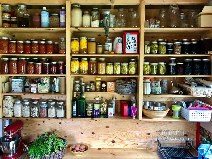 My Pantry After Harvest Season Is Finally Over
