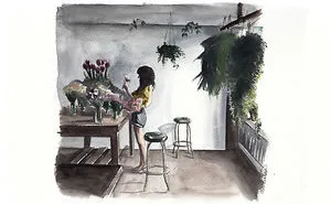 Here Is A Collection Of Plant Loving Witches That I Illustrated