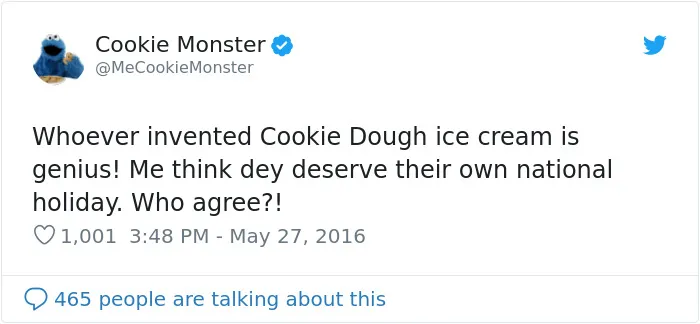 Looks Like Cookie Monster Has A Twitter Account And Here Are 25 Of His Most Hilarious Tweets