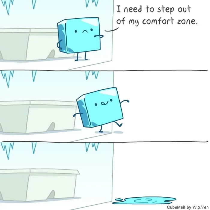 My 36 Comics About An Ice Cube Which I Created At The Lowest Point Of My Creative Career