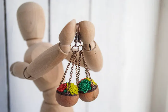 I Create Jewelry For Real Succulent Lovers