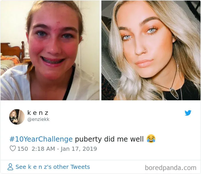 People Share Their Pics For The #10YearChallenge And Some Are Unrecognizable