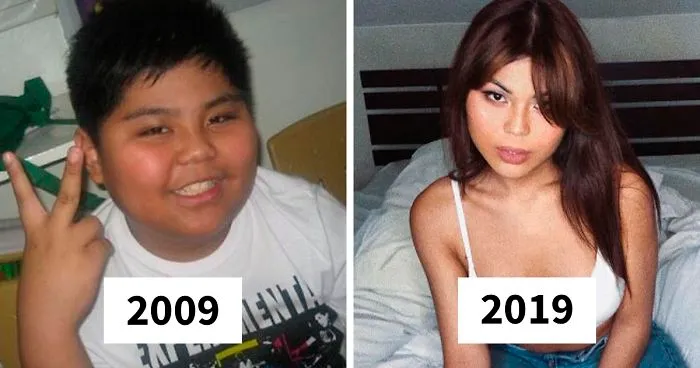 People Share Their Pics For The #10YearChallenge And Some Are Unrecognizable