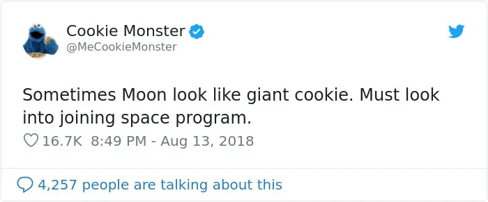 Looks Like Cookie Monster Has A Twitter Account And Here Are 25 Of His Most Hilarious Tweets