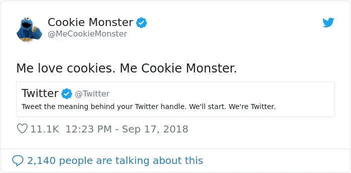 Looks Like Cookie Monster Has A Twitter Account And Here Are 25 Of His Most Hilarious Tweets