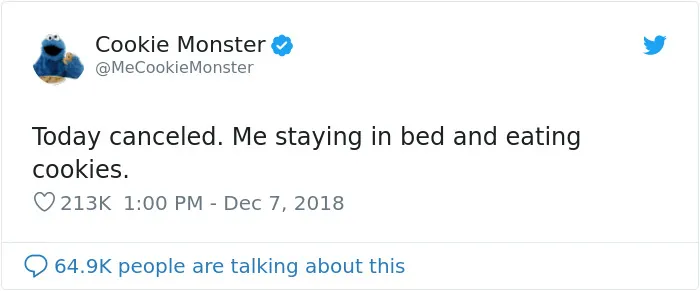 Looks Like Cookie Monster Has A Twitter Account And Here Are 25 Of His Most Hilarious Tweets