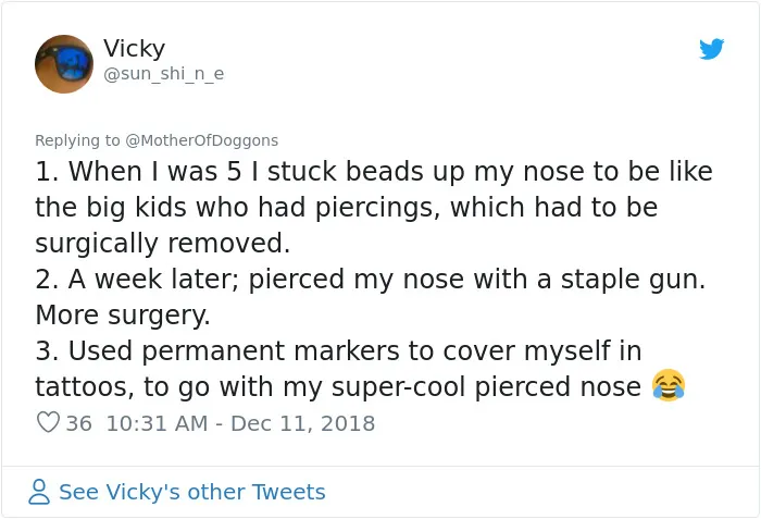 People Are Sharing Dumb Things They Did As Kids And It's Amazing That Some Of Them Are Still Alive