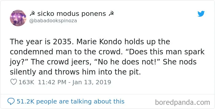 50 Hilarious Reactions To Marie Kondo That Will Bring You Joy