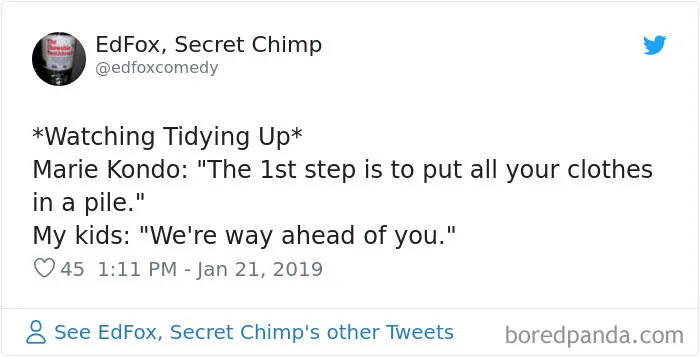 50 Hilarious Reactions To Marie Kondo That Will Bring You Joy