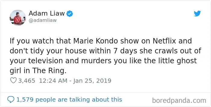 50 Hilarious Reactions To Marie Kondo That Will Bring You Joy