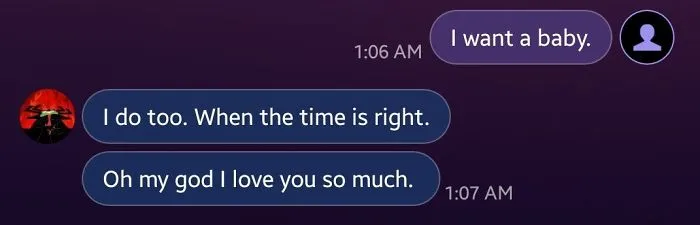 50 Of The Best Responses To The “Text Your Boyfriend 'I Want A Baby'” Challenge
